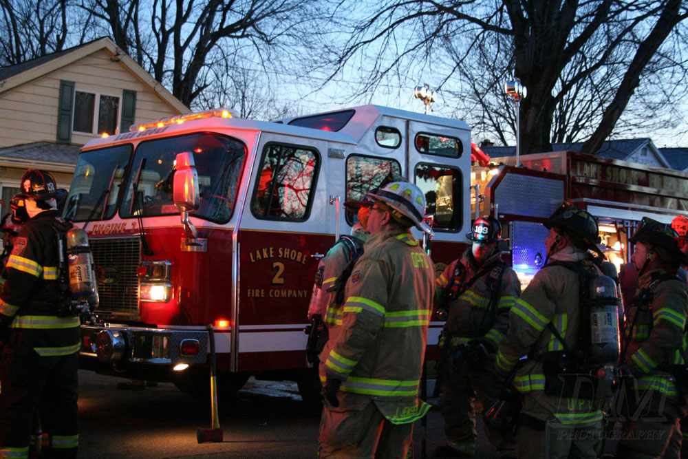 Orchard Park FAST responds to Structure Fire with Scranton